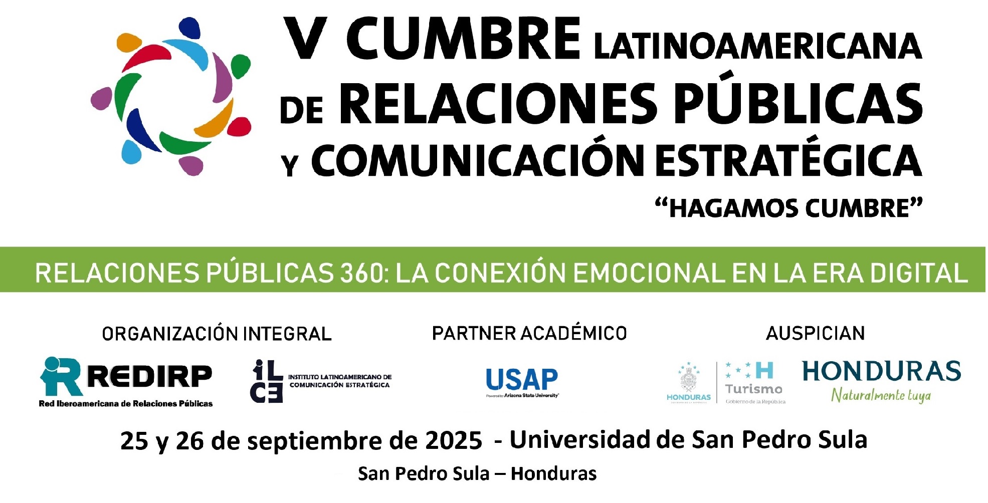 V CUMBRE LATINOAMERICANA DE RELACIONES PÚBLICAS Y COMUNICACIÓN ESTRATÉGICA
